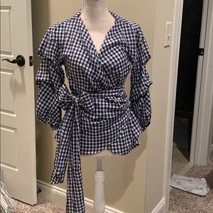 Plaid top (100)